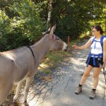 Roswitha und ein Einheimischer