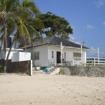 Unser Bungalow am Strand