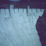 Mauer des Hoover Damms