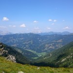 Der Blick aufs Gesäuse