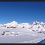Das Matterhorn im Winter