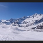 Ein wahnsinns Panorama und jede Menge freie Pisten