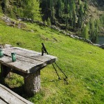 Pause am Hohensee, 1543m Pause am Hohensee