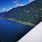 Über den Ossiachersee entlang der Gerlitze Richtung Villach.